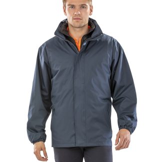 Core 3-in-1 jacket with quilted bodywarmer in Black - North Print Workwear