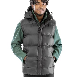 Core Nova Lux padded gilet in Black - North Print Workwear