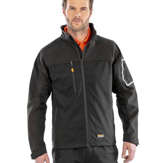 Work-Guard Sabre stretch jacket in Black - North Print Workwear
