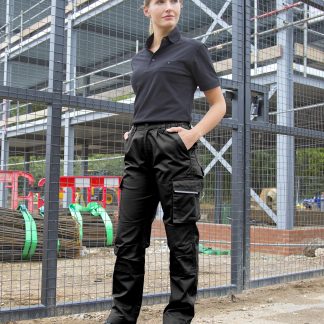 Women's action trousers in Black - North Print Workwear