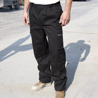 Work-Guard action trousers in Black - North Print Workwear