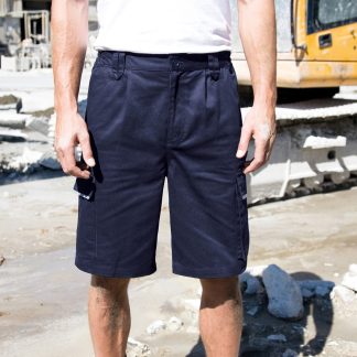 Work-Guard action shorts in Black - North Print Workwear