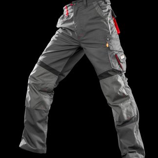 Work-Guard technical trousers in Grey/Black - North Print Workwear