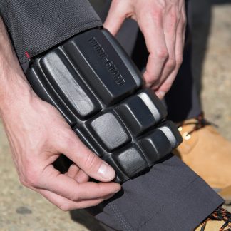 Work-Guard kneepads in Black - North Print Workwear