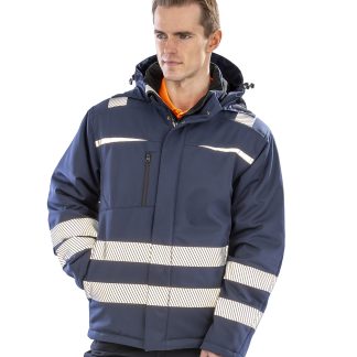Dynamic softshell coat in Black - North Print Workwear