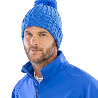 HDI quest knitted hat in Black - North Print Workwear