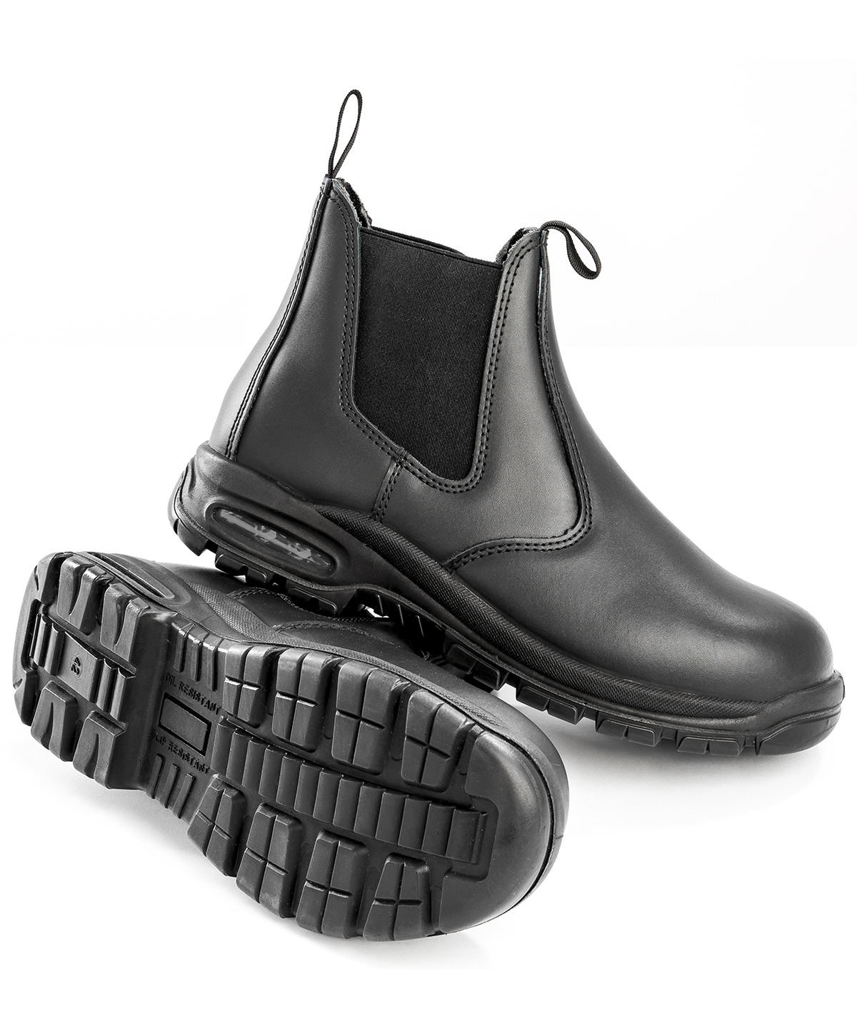 Kane safety dealer boot in Black - North Print Workwear