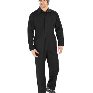 Recycled action overalls in Black - North Print Workwear