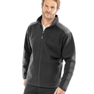 Work-Guard recycled heavy duty microfleece in Black - North Print Workwear