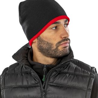 Reversible fashion fit hat in Aqua/Grey - North Print Workwear