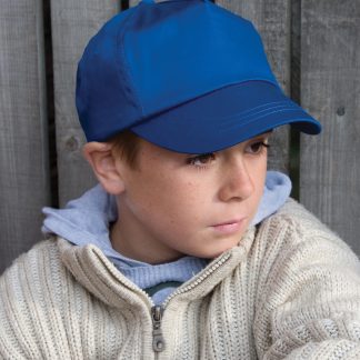 Junior cotton cap in Black - North Print Workwear
