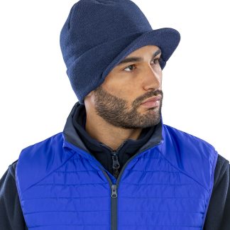 Esco army knitted hat in Black - North Print Workwear
