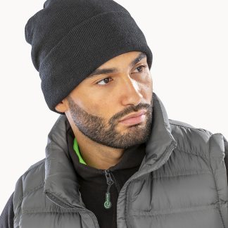 Lightweight Thinsulate™ hat in Black - North Print Workwear
