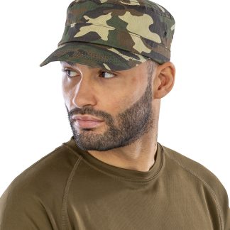 Urban camo cap in Olive Camo - North Print Workwear
