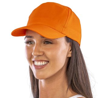 Houston 5-panel printer's cap in Apple Green - North Print Workwear