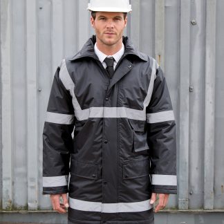 Work-Guard management coat in Black - North Print Workwear