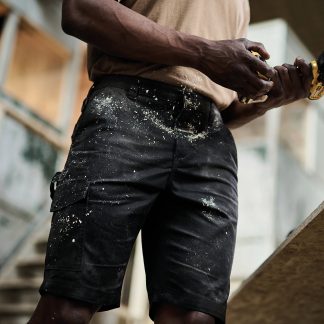 Pro cargo shorts in Black - North Print Workwear