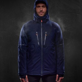 X-Pro Marauder III insulated jacket in Grey/Black - North Print Workwear