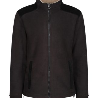 Faversham full-zip fleece in Black - North Print Workwear