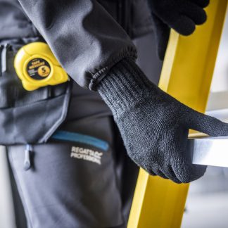 Knitted gloves in Black - North Print Workwear