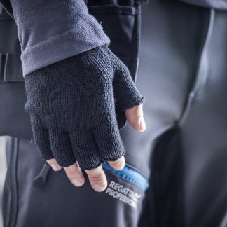 Fingerless mitts in Black - North Print Workwear