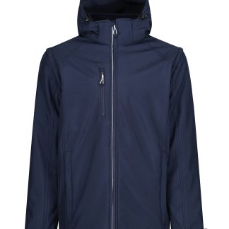 Erasmus 4-in-1 softshell jacket in Black (Black) - North Print Workwear