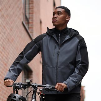X-Pro Beacon Brite Light waterproof jacket in Black - North Print Workwear