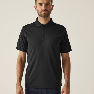 Pro wicking polo in Black - North Print Workwear