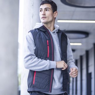 Pro universal bodywarmer in Black/Ash* - North Print Workwear