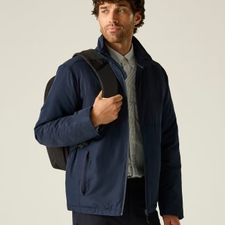 Recycle.me thermal jacket in Black - North Print Workwear
