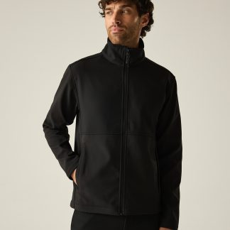 Recycle.me softshell jacket in Black - North Print Workwear