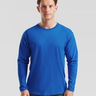 Valueweight long sleeve T in Black* - North Print Workwear