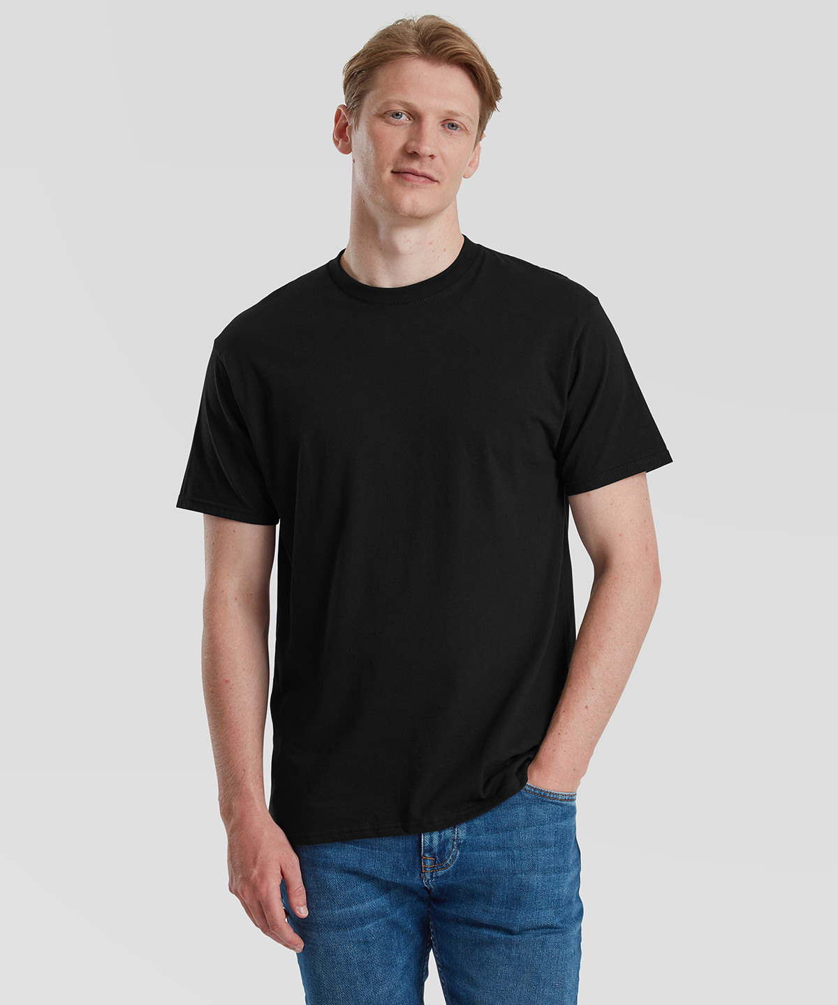 Pure cotton T in Black - North Print Workwear