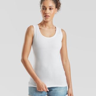 Women's valueweight vest in Black - North Print Workwear