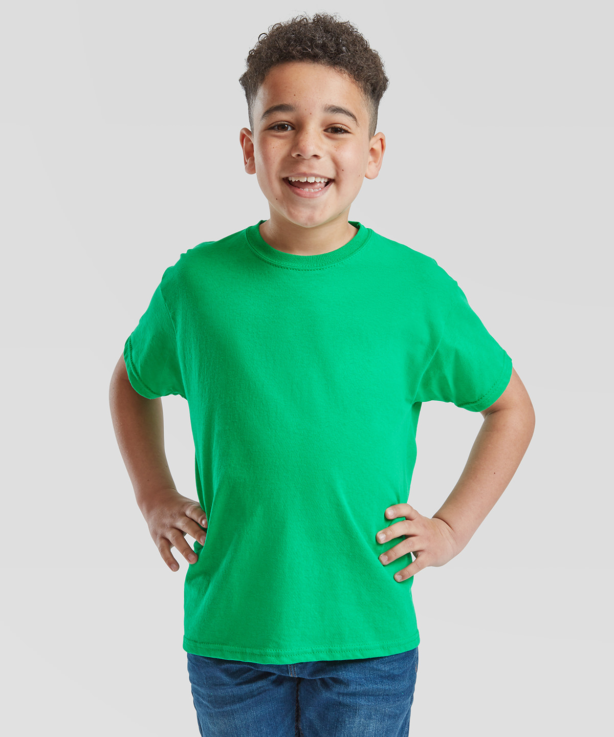 Kids original T in Azure Blue - North Print Workwear