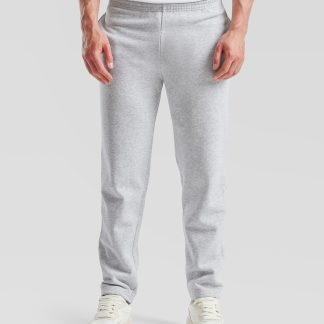 Classic 80/20 open leg sweatpants in Black* - North Print Workwear