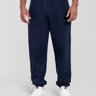 Iconic premium elasticated cuff jog pants in Athletic Heather - North Print Workwear