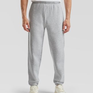 Premium 70/30 elasticated sweatpants in Black - North Print Workwear