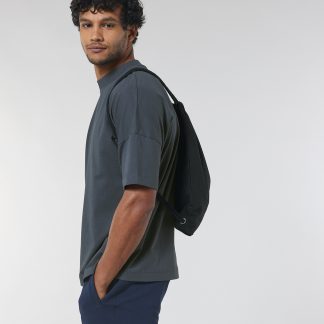 Woven gym bag (STAU763) in Black - North Print Workwear