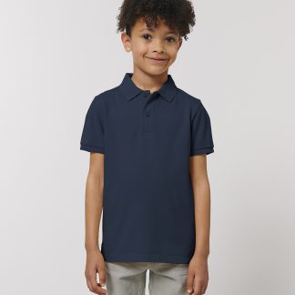 Mini sprinter kids polo (STPK908) in French Navy - North Print Workwear