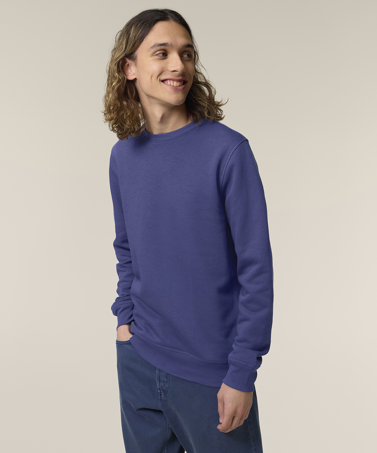 Roller unisex crew neck sweatshirt (STSU868) in Anthracite - North Print Workwear
