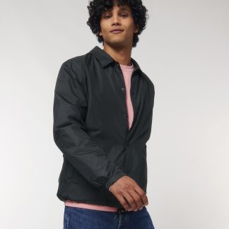 Coacher casual jacket (STJU833) in Black - North Print Workwear