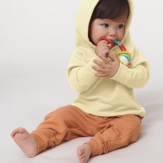 Baby Cruiser hooded sweatshirt (STSB919) in Butter - North Print Workwear