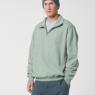 Unisex Miller dry 1/4 zip sweatshirt (STSU795) in Aloe - North Print Workwear