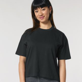 Women’s Stella Nova boxy t-shirt (STTW175) in Aqua Blue - North Print Workwear