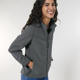 Women’s Stella Navigator softshell (STJW166) in Anthracite - North Print Workwear