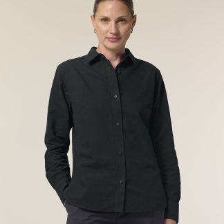 Stella Oxford shirt (STWW971) in Anthracite - North Print Workwear
