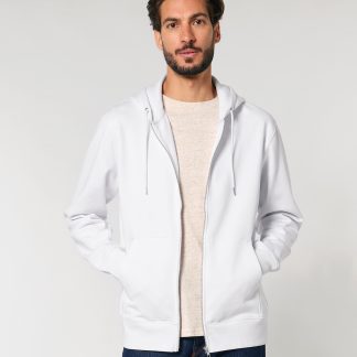 Unisex Cultivator 2.0 iconic zip-thru hoodie sweatshirt (STSU179) in Aloe - North Print Workwear