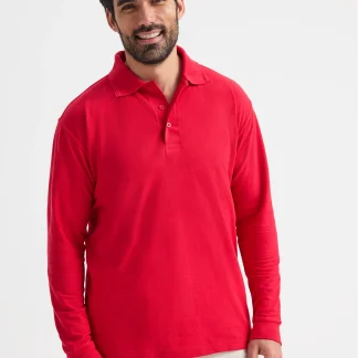 220GSM Longsleeve Classic Poloshirt