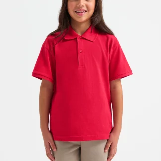180GSM Childrens Active Cotton Poloshirt